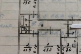 продается 3-комнатная квартира